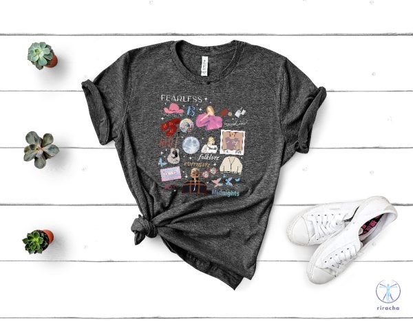 Vintage Taylor Swift The Eras Tour Shirt Taylor Swift 2023 Tshirt Taylors Version Shirt Midnight Shirt riracha 3