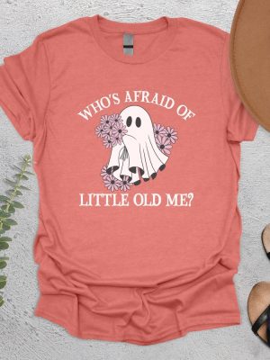 Whos Afraid Of Little Old T Shirt Swifty Ghost Shirt Girls Funny Halloween Shirt Spooky Swift Shirt riracha 3