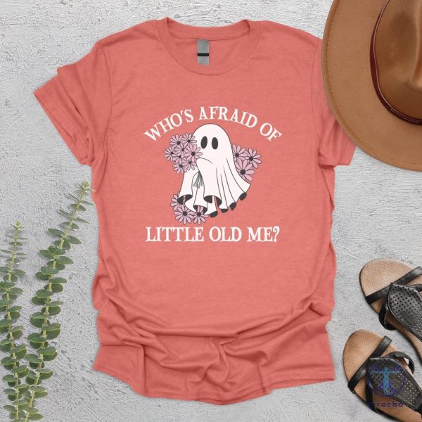 Whos Afraid Of Little Old T Shirt Swifty Ghost Shirt Girls Funny Halloween Shirt Spooky Swift Shirt riracha 3