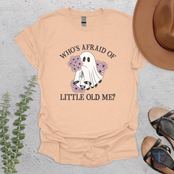 Whos Afraid Of Little Old T Shirt Swifty Ghost Shirt Girls Funny Halloween Shirt Spooky Swift Shirt riracha 5