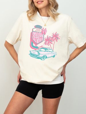 Getaway Car Shirt Retro Motel Aesthetic Tshirt Groovy Beach Tee Nothing Good Happens riracha 4