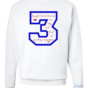 Damar Hamlin Show Some Love Sweatshirt Damar Hamlin Shirt riracha 7