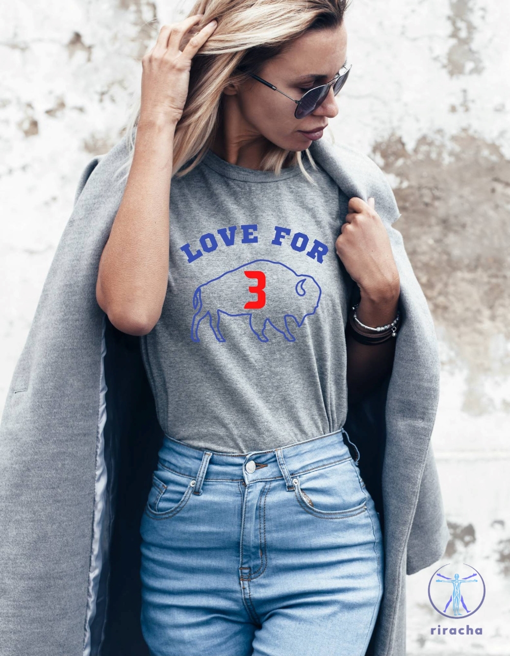 Love For 3 Shirt Damar Hamlin Shirt Love For Damar Buffalo Bills Show Some Love Damar Hamlin Shirt