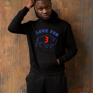 Love For 3 Shirt Damar Hamlin Shirt Love For Damar Buffalo Bills Show Some Love Damar Hamlin Shirt riracha 2