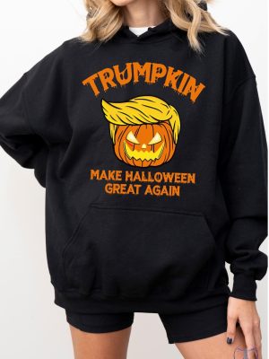 Trumpkin Halloween Hoodie Make Halloween Great Maga Hoodie Halloween Kid Sweatshirt Trump Hoodie riracha 5