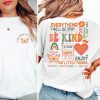 Everything Will Be Okay Shirt Aesthetic Mental Health Retro Shirt Self Growth Shirt riracha 1