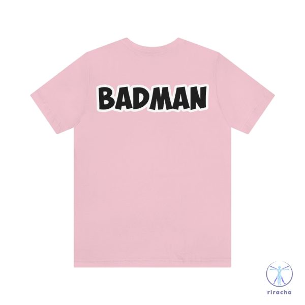 Badman Sweatshirt Bad Man Prince Shirt Vegeta Badman Shirt Vegeta Badman Outfit Vegeta Pink Shirt riracha 3