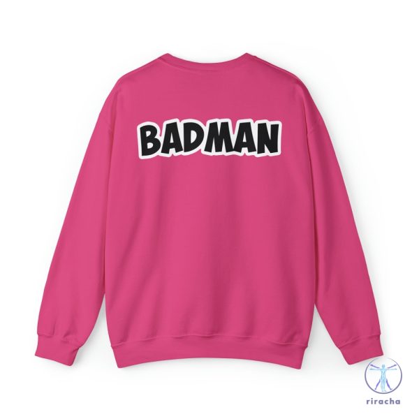 Badman Sweatshirt Bad Man Prince Shirt Vegeta Badman Shirt Vegeta Badman Outfit Vegeta Pink Shirt riracha 5