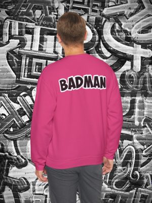 Badman Sweatshirt Bad Man Prince Shirt Vegeta Badman Shirt Vegeta Badman Outfit Vegeta Pink Shirt riracha 8