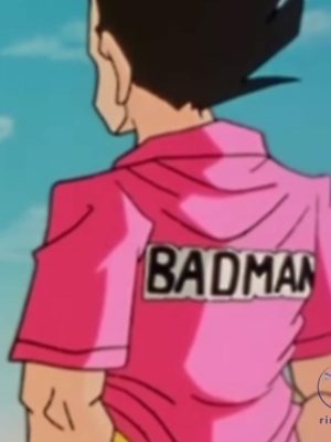 Badman Sweatshirt Bad Man Prince Shirt Vegeta Badman Shirt Vegeta Badman Outfit Vegeta Pink Shirt riracha 9