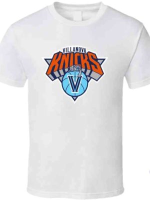 Villanova Knicks New York Mashup Parody Fan T Shirt riracha 3