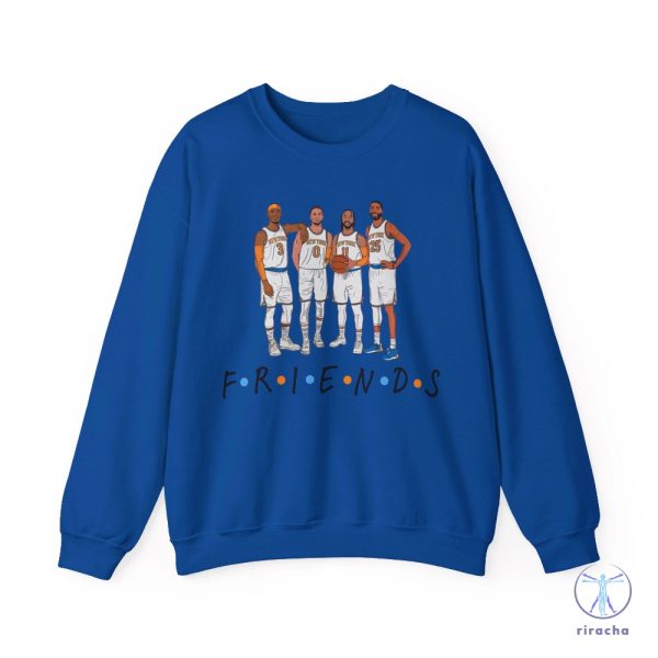 Friends New York Knicks Crewneck Sweatshirt Jalen Brunson Shirt Mikal Bridges Shirt Josh Hart Shirt riracha 11