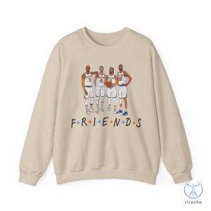 Friends New York Knicks Crewneck Sweatshirt Jalen Brunson Shirt Mikal Bridges Shirt Josh Hart Shirt riracha 2