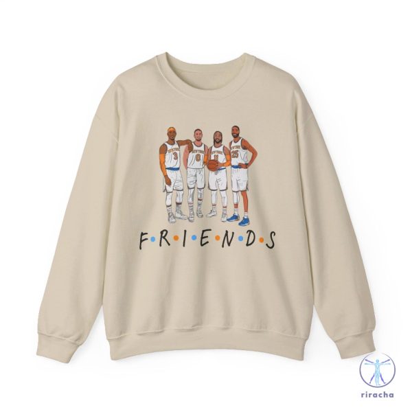 Friends New York Knicks Crewneck Sweatshirt Jalen Brunson Shirt Mikal Bridges Shirt Josh Hart Shirt riracha 2