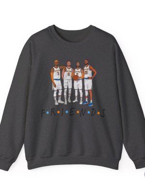 Friends New York Knicks Crewneck Sweatshirt Jalen Brunson Shirt Mikal Bridges Shirt Josh Hart Shirt riracha 4