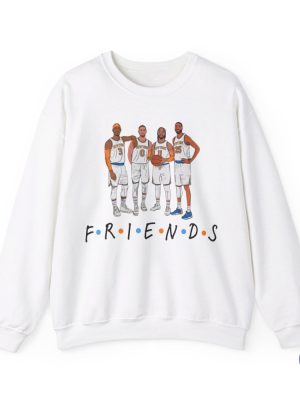 Friends New York Knicks Crewneck Sweatshirt Jalen Brunson Shirt Mikal Bridges Shirt Josh Hart Shirt riracha 6