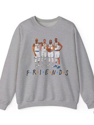 Friends New York Knicks Crewneck Sweatshirt Jalen Brunson Shirt Mikal Bridges Shirt Josh Hart Shirt riracha 7