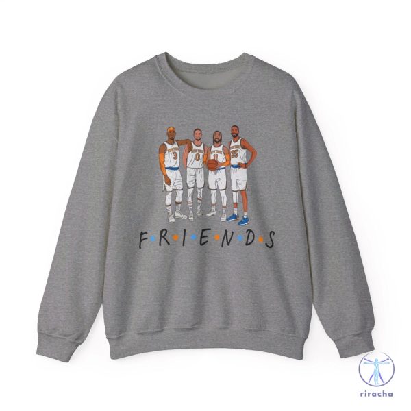 Friends New York Knicks Crewneck Sweatshirt Jalen Brunson Shirt Mikal Bridges Shirt Josh Hart Shirt riracha 9