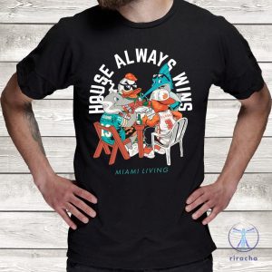 Miami Mascots Playing Dominos Shirt Unique Florida Shirt Perfect 305 Gift Shirt riracha 3