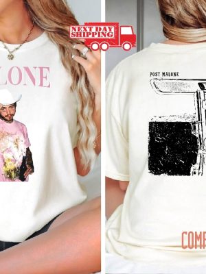 Vintage Post Malone Shirt Malone Rap Music Shirt F1 Trillion Tour Shirt Post Malone Shirt riracha 3