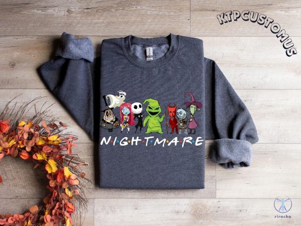 Nightmare On Main Street Disney Halloween Shirt The Nightmare Before Christmas Jack Skellington Shirt riracha 1