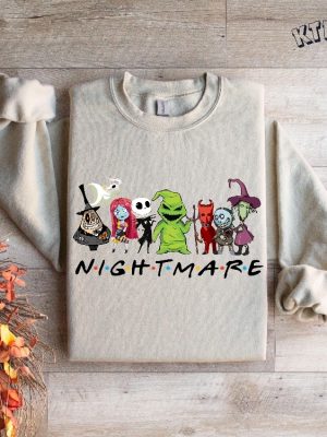 Nightmare On Main Street Disney Halloween Shirt The Nightmare Before Christmas Jack Skellington Shirt riracha 3