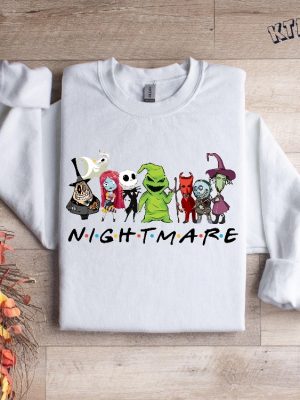 Nightmare On Main Street Disney Halloween Shirt The Nightmare Before Christmas Jack Skellington Shirt riracha 4