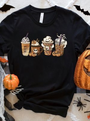 Nightmare Before Coffee Shirt Cute Halloween Sweatshirt Coffee Lover Shirt Nightmare Before Coffee Shirt riracha 3