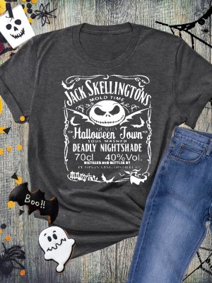 Jack Skellington Brewery Halloween Tee Nightmare Before Christmas T Shirt Cute Skeleton Halloween Shirt riracha 3