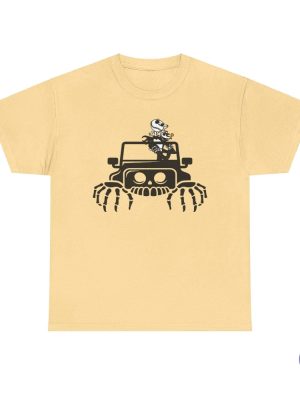 Jack Skellington Jeep Halloween Tee Jack Skellington Jeep Shirt Jack Jeep Shirt riracha 3