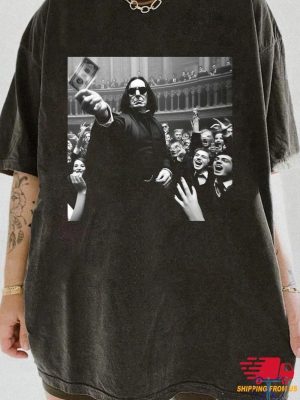 Rich Severus Snape Shirt Funny Severus Snape Money T Shirt Wizard School Funny Meme Shirt riracha 2