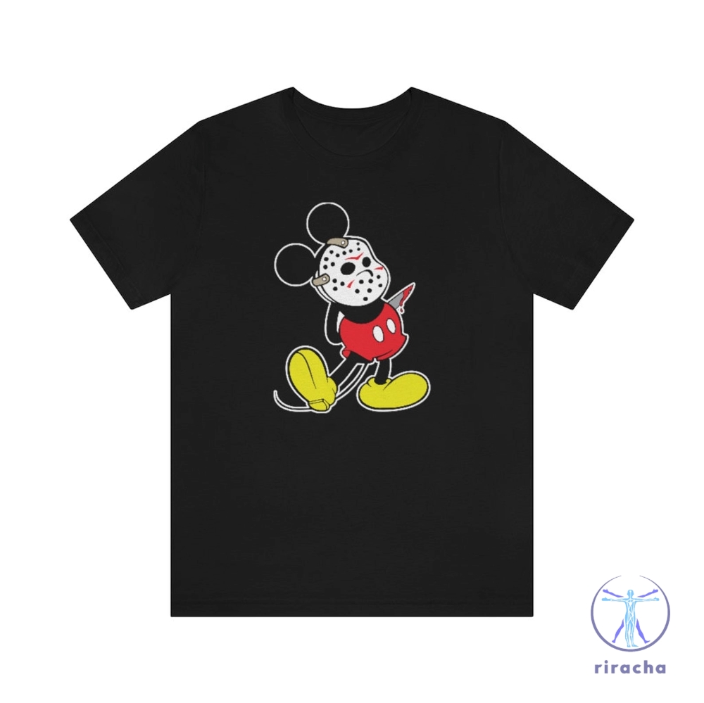 Mickey Mouse Friday The 13Th Shirt Disney Halloween T Shirt Not So Scary Halloween Tee Disney Halloween Shirts riracha 1