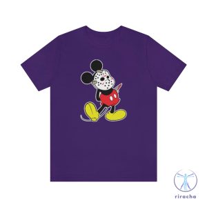 Mickey Mouse Friday The 13Th Shirt Disney Halloween T Shirt Not So Scary Halloween Tee Disney Halloween Shirts riracha 5