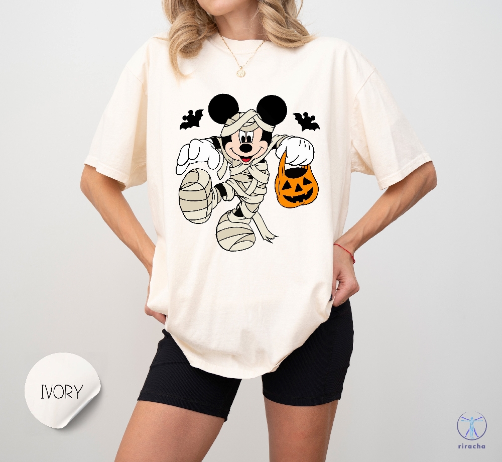 Mickey Zombie Shirt Halloween Party Shirt Disney Halloween Tee Disney Halloween Shirts