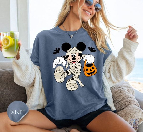 Mickey Zombie Shirt Halloween Party Shirt Disney Halloween Tee Disney Halloween Shirts riracha 3