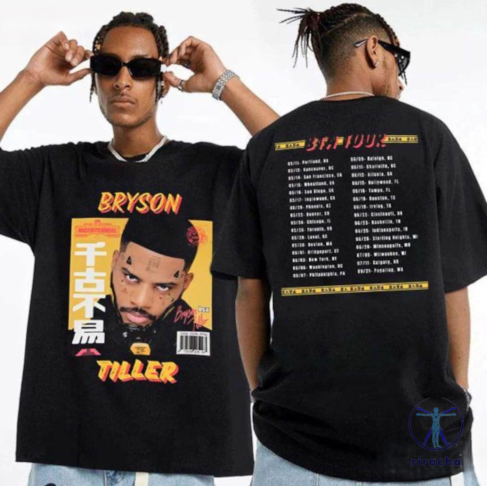 Bryson Tiller Tour Shirt Bryson Tiller Tour Setlist Bryson Tiller Setlist 2024 Bryson Tiller World Tour