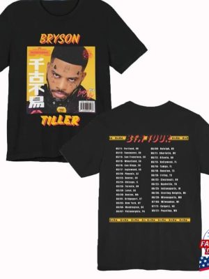 Bryson Tiller Tour Shirt Bryson Tiller Tour Setlist Bryson Tiller Setlist 2024 Bryson Tiller World Tour riracha 2