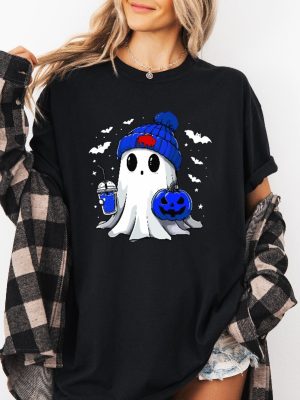 Buffalo Halloween Ghost Crewneck Sweatshirt Buffalo Halloween Sweatshirt Buffalo Halloween Shirt riracha 2