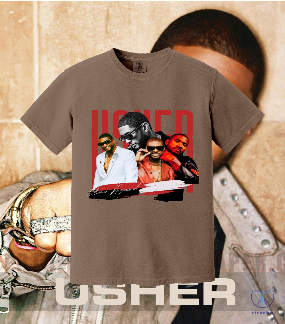 Usher 2024 Tour T Shirt Usher World Tour Shirt Usher Past Present Future World Tour Shirt Usher Concert Dates