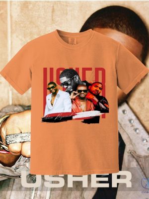 Usher 2024 Tour T Shirt Usher World Tour Shirt Usher Past Present Future World Tour Shirt Usher Concert Dates riracha 4