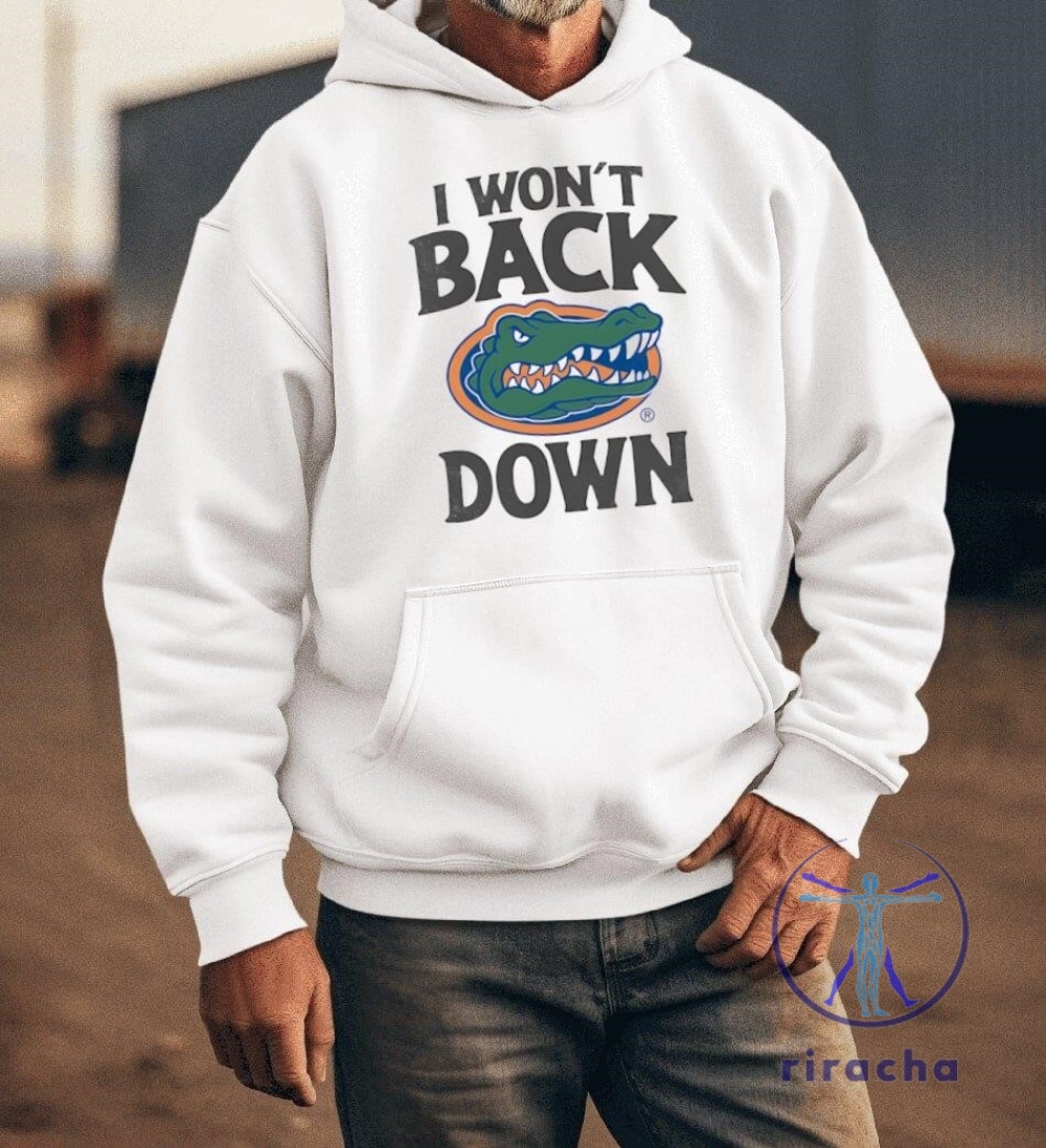 Tom Petty Florida Gators I Wont Back Down Shirt Tom Petty T Shirt