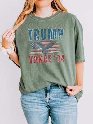 Trump Vance T Shirt Trump Vance 2024 Shirt Trump 2024 Shirt American Flag Shirt Trump Vance Shirt riracha 3