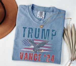 Trump Vance T Shirt Trump Vance 2024 Shirt Trump 2024 Shirt American Flag Shirt Trump Vance Shirt riracha 4