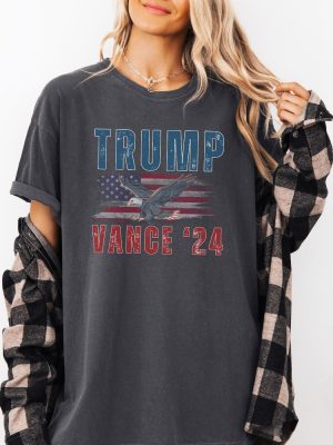 Trump Vance T Shirt Trump Vance 2024 Shirt Trump 2024 Shirt American Flag Shirt Trump Vance Shirt riracha 5