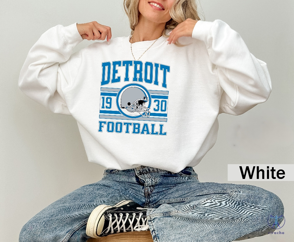 Vintage Detroit Football Sweatshirt T Shirt And Hoodie Trendy Detroit Football Fan Gift Detroit Tigers Shirt