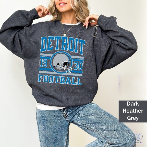 Vintage Detroit Football Sweatshirt T Shirt And Hoodie Trendy Detroit Football Fan Gift Detroit Tigers Shirt riracha 4