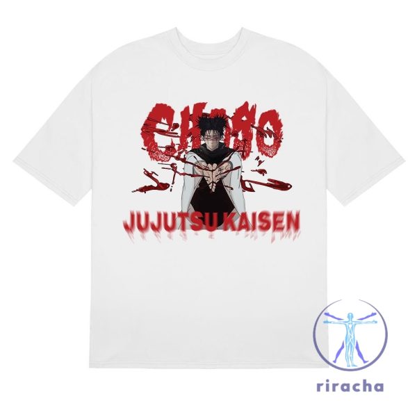 Choso Jujutsu Kaisen T Shirt With Blood Design Stylish Anime Apparel Jujutsu Kaisen Shirt riracha 1