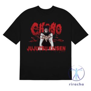 Choso Jujutsu Kaisen T Shirt With Blood Design Stylish Anime Apparel Jujutsu Kaisen Shirt riracha 2