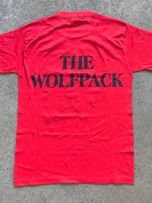 Vtg 90S Nwo Wolfpack T Shirt Wrestling Single Stitch Wolf Spell Out Sportswear New Nos Nwo Wolfpac Shirt riracha 4