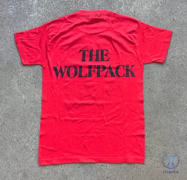 Vtg 90S Nwo Wolfpack T Shirt Wrestling Single Stitch Wolf Spell Out Sportswear New Nos Nwo Wolfpac Shirt riracha 4